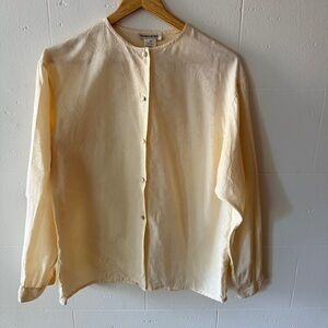 Vintage Alfred Sung Silk Blouse